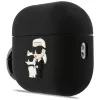 AirPods Pro 3 Karl Lagerfeld szilikon Karl&Chaupette fej 3D fekete tok-3666339574680 2 kép