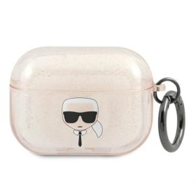   Airpods Pro 1/2 Karl Lagerfeld KLAPUKHGD Karl Head Glitter tok arany