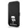iPhone 12 mini Karl Lagerfeld KLFLBKP12SIKMSBK Saffiano Ikonik Metal f-3700740492154 1 kép