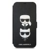 iPhone 12 mini Karl Lagerfeld KLFLBKP12SSAKICKCBK Saffiano Karl Choupe-3700740492215 1 kép