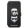 iPhone 12 mini Karl Lagerfeld KLFLBKP12SSAKICKCBK Saffiano Karl Choupe-3700740492215 1 kép
