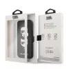 iPhone 12 mini Karl Lagerfeld KLFLBKP12SSAKICKCBK Saffiano Karl Choupe-3700740492215 4 kép