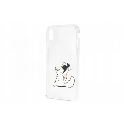 Karl Lagerfeld Choupette mintás tok iPhone XS MAX áttetsző-3700740436004 3 kép