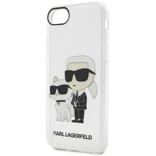 iPhone 7/8/SE 2020/SE 2022 Karl Lagerfeld KLHCI8HNKCTGT Glitter Karl �-3666339118822 5 kép