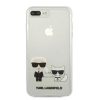 Karl Lagerfeld KLHCI8LCKTR Karl Choupette tok iPhone 7/8 Plus átláts-3700740494172 3 kép