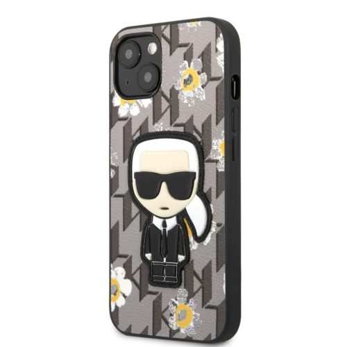 iPhone 7/8/SE2020/SE2022 Karl Lagerfeld Ikonik Flower tok szürke (KLHCI8PMNFIK1)