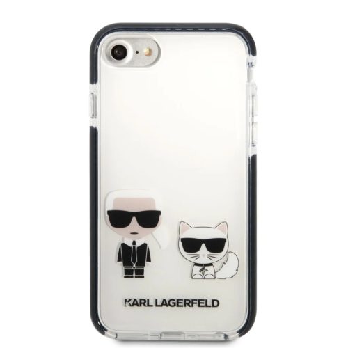 iPhone 7/8/SE2020/SE2022 Karl Lagerfeld TPE tok fekete (KLHCI8TPEKCW)-3666339050009 4 kép
