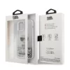 iPhone 12 mini Karl Lagerfeld KLHCP12SGLIKSL Iconic Liquid Glitter tok-3700740483404 5 kép