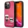 iPhone 13 Pro Karl Lagerfeld Ikonik Karl Choupette tok rózsaszín (KLHCP13LPCUSKCP)