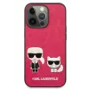 iPhone 13 Pro Karl Lagerfeld Ikonik Karl Choupette tok rózsaszín (KL-3666339027278 5 kép