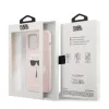 iPhone 13 Pro Karl Lagerfeld Head Silicone KLHCP13LSLKHP tok Light Pin-3666339027759 5 kép