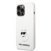iPhone 13 Pro Karl Lagerfeld KLHCP13LSNCHBCH Liquid Silicone Choupette-3666339102258 1 kép