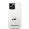 iPhone 13 Pro Karl Lagerfeld KLHCP13LSNCHBCH Liquid Silicone Choupette-3666339102258 4 kép