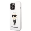 iPhone 13 Pro Karl Lagerfeld KLHCP13LSNIKBCH Liquid Silicone Ikonik NF-3666339102173 1 kép