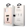 iPhone 13 Pro Karl Lagerfeld KLHCP13LSNIKBCP Liquid Silicone Ikonik NF-3666339102210 3 kép