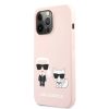 iPhone 13 Pro Karl Lagerfeld KLHCP13LSSKCI Karl Choupette Liquid Silic-3666339027193 6 kép