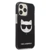 iPhone 13 Pro Karl Lagerfeld TPE Choupette Head tok fekete (KLHCP13LTP-3666339048501 4 kép
