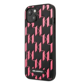   iPhone 13 Karl Lagerfeld Monogram tok rózsaszín (KLHCP13MMNMP1P)
