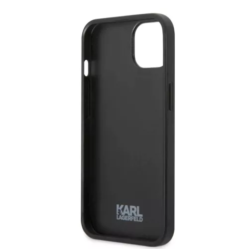 iPhone 13 Karl Lagerfeld Ikonik Flower tok szürke (KLHCP13MPMNFIK1)-3666339049454 2 kép
