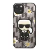 iPhone 13 Karl Lagerfeld Ikonik Flower tok szürke (KLHCP13MPMNFIK1)-3666339049454 3 kép