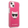 iPhone 13 Karl Lagerfeld TPE Choupette Head tok fukszia (KLHCP13MTPECP-3666339048532 4 kép