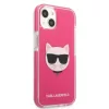 iPhone 13 Karl Lagerfeld TPE Choupette Head tok fukszia (KLHCP13MTPECP-3666339048532 4 kép