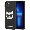 iPhone 13 Mini 5.4'' Karl Lagerfeld KLHCP13SCH3DBK 3D Rubber Choupette-3666339028138 9 kép