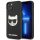 iPhone 13 Mini 5.4'' Karl Lagerfeld KLHCP13SCH3DBK 3D Rubber Choupette-3666339028138 9 kép