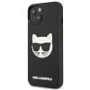 iPhone 13 Mini 5.4'' Karl Lagerfeld KLHCP13SCH3DBK 3D Rubber Choupette-3666339028138 4 kép