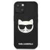 iPhone 13 Mini 5.4'' Karl Lagerfeld KLHCP13SCH3DBK 3D Rubber Choupette-3666339028138 6 kép