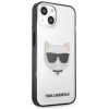 iPhone 13 Mini Karl Lagerfeld Ikonik Choupette tok átlátszó (KLHCP1-3666339028053 5 kép