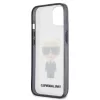 iPhone 13 Mini Karl Lagerfeld Ikonik Karl tok átlátszó fekete keret-3666339028015 3 kép
