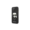 iPhone 13 Mini Karl Lagerfeld Saffiano Head tok fekete (KLHCP13SOKPK)-3666339028176 1 kép
