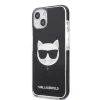 iPhone 13 mini Karl Lagerfeld TPE Choupette Head tok fekete (KLHCP13ST-3666339048488 3 kép