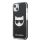 iPhone 13 mini Karl Lagerfeld TPE Choupette Head tok fekete (KLHCP13ST-3666339048488 3 kép