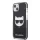 iPhone 13 mini Karl Lagerfeld TPE Choupette Head tok fekete (KLHCP13ST-3666339048488 3 kép