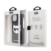 iPhone 13 mini Karl Lagerfeld TPE Choupette Head tok fekete (KLHCP13ST-3666339048488 2 kép