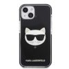 iPhone 13 mini Karl Lagerfeld TPE Choupette Head tok fekete (KLHCP13ST-3666339048488 5 kép
