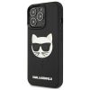 iPhone 13 Pro Max 6.7'' Karl Lagerfeld KLHCP13XCH3DBK 3D Rubber Choupe-3666339028169 7 kép