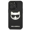 iPhone 13 Pro Max 6.7'' Karl Lagerfeld KLHCP13XCH3DBK 3D Rubber Choupe-3666339028169 8 kép