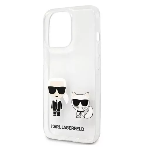 iPhone 13 Pro Max 6.7'' Karl Lagerfeld Karl Choupette tok átlátszó -3666339027407 2 kép