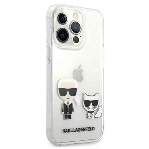 iPhone 13 Pro Max 6.7'' Karl Lagerfeld Karl Choupette tok átlátszó -3666339027407 3 kép