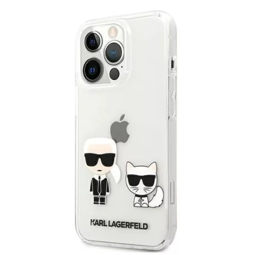 iPhone 13 Pro Max 6.7'' Karl Lagerfeld Karl Choupette tok átlátszó -3666339027407 5 kép