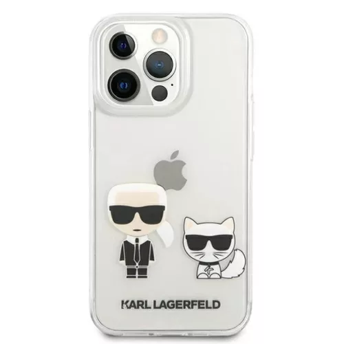 iPhone 13 Pro Max 6.7'' Karl Lagerfeld Karl Choupette tok átlátszó -3666339027407 6 kép