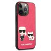 iPhone 13 Pro Max 6.7'' Karl Lagerfeld Ikonik Karl Choupette tok rózs-3666339027285 8 kép