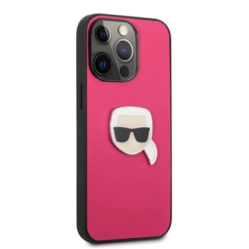 iPhone 13 Pro Max Karl Lagerfeld KLHCP13XPKMP Ikonik Karl Head PU tok -3666339028602 3 kép