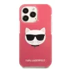 iPhone 13 Pro Max Karl Lagerfeld TPE Choupette Head tok rózsaszín (K-3666339048556 1 kép
