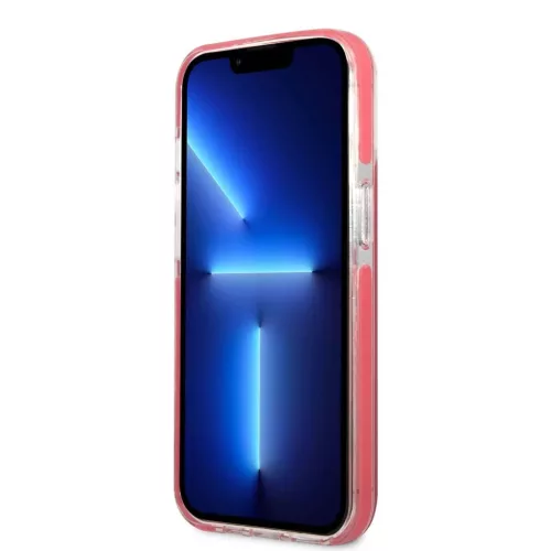 iPhone 13 Pro Max Karl Lagerfeld TPE Choupette Head tok rózsaszín (K-3666339048556 2 kép