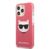 iPhone 13 Pro Max Karl Lagerfeld TPE Choupette Head tok rózsaszín (K-3666339048556 3 kép