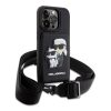iPhone 14 Pro Karl Lagerfeld KLHCP14LCSAKCPMK Saffiano Karl és Choupe-3666339123284 3 kép